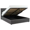 EXTARA-60" PLATFORM STORAGE BED-GREY