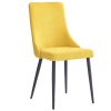 VENICE-SIDE CHAIR-MUSTARD