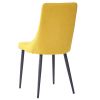 VENICE-SIDE CHAIR-MUSTARD