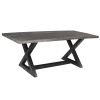 ZAX DG_SILVANO GY-7PC DINING SET