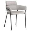 ZILO LG BK_AXEL GRY-7PC DINING SET