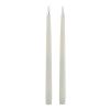 Luxe Collection S/2 Taupe LED Wax Dinner Candles