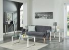 ZEVON-COFFEE TABLE-SILVER