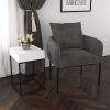 PETRIE-ACCENT CHAIR-CHARCOAL