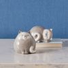 Cat (Set of 4) 3.5"H, 5"H Terracotta