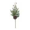 Juniper and Pine Spray (Set of 6) 24.5"H Plastic