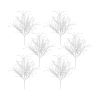 Glitter Bush (Set of 6) 24"H Plastic