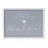 It Is Well and Thank You Plaque (Set of 2) 11.75" x 15.75" MDF