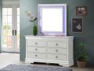 Glory Furniture Verona G6700-D Dresser , Silver Champagne - as Pic