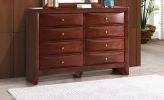 Glory Furniture Marilla G1550-D Dresser , Cherry - as Pic