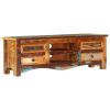 TV Stand 47.2"x11.8"x15.7" Solid Wood Reclaimed - Brown