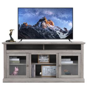 Vintage Home Living Room Wooden TV Cabinet - FTTS0381 khaki