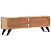 TV Stand 55.1"x11.8"x17.7" Solid Wood Acacia - Brown