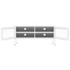TV Stand White 41.3"x13.8"x19.7" Steel - White