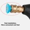 7pcs 1/4 inch Quick Connect High Pressure Washer Gun Spray Nozzle Tips 4000 Psi Cleaning Accessories Lance car cleaning - Colorless