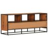 TV Stand 43.3"x11.8"x17.7" Solid Wood Acacia - Blue