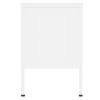 TV Stand White 41.3"x13.8"x19.7" Steel - White