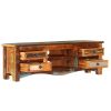 TV Stand 47.2"x11.8"x15.7" Solid Wood Reclaimed - Brown