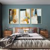 Framed Canvas Wall ArtOil Paintings Impressionism Aesthetic Prints Canvas Paintings for Living Room Bedroom Office Home; 3 Panels - 12*16