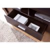 ID USA 182316 TV Stand Red Cocoa - as Pic