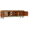 TV Stand 47.2"x11.8"x14.2" Solid Wood Reclaimed - Brown