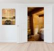 "Renew" by Bonnie Mohr, Printed Wall Art on a Wood Picket Fence - as Pic